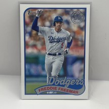 2024 Topps Series 1 Baseball Freddie Freeman &#39;89 35th Anniversary 89B-29 Dodgers - £1.56 GBP