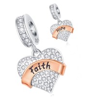 Family Charms, 925 Sterling Silver Mother Father Daughter - £81.28 GBP