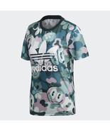 New Adidas Originals 2019 ART Tshirt Shirt camouflage cartoon Jacket DV2672 - $54.99