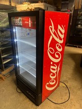 True GDM-10LD Reach In 1 Door Commercial Coke Drink Refrigerator Cooler NSF 115v - £417.14 GBP