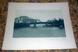 Columbian Exposition Japanese Bridge 1893 Photogravure D. Appleton Print - £23.56 GBP