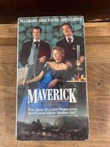 Maverick VHS 1994 Brand New Sealed, Mel Gibson Jodie Foster James Garner - £5.42 GBP