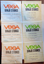 Vega Vintage Banjo Strings Lot Of 5 See Pictures for details - £15.58 GBP