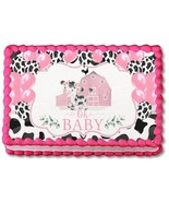 Oh Baby Cute Pink Cow Edible Image Cake Topper Baby Shower, Frosting She... - €15,00 EUR Oh Baby Cute Pink Cow Edible Image Cake Topper Baby Shower, Frosting She... - €15,00 EUR