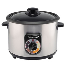 Brentwood 8 Cup Uncooked/16 Cup Cooked Crunchy Persian Rice Cooker - £67.13 GBP