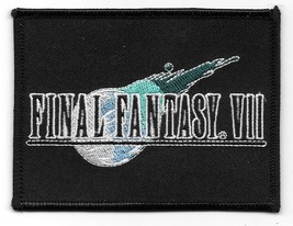 Final Fantasy VII Video Game Name Logo Embroidered Patch NEW UNUSED - £6.25 GBP