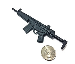 1/6 Scale HK53 Compact Assault Rifle Gun H&amp;K German Mini Toy Model Action Figure - £13.46 GBP