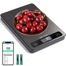 The Bs One Digital Scale Kitchen Food Scale, 22Lb Digital Scale Weight Grams And - £25.70 GBP