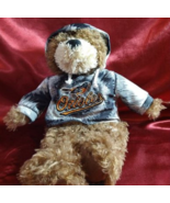 Baltimore Orioles mlb Baseball bear with tie dye hoodie 13&quot; - $10.00