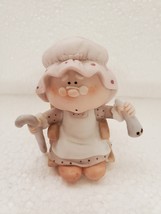 Grandma in rocker ceramic figurine by Bumpkins - $9.00