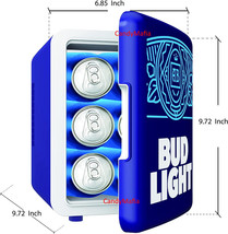 Bud Light 6-Can Mini Fridge for Bud Light Refrigerator Brand New in Box - $37.45