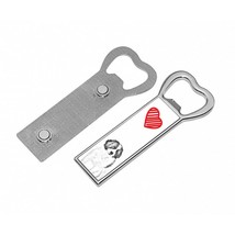 Tronjak- Metal bottle opener with a magnet for the fridge with the image of a do - £8.01 GBP