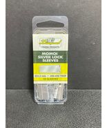 Momoi Diamond Silver Lock Sleeves Crimps D/2.2 mm 400-450 Test 50 Sleeves - $15.43 CAD