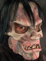 Frankenstein Mask Man Created Action Creepy Scary Halloween Costume Part... - £51.95 GBP