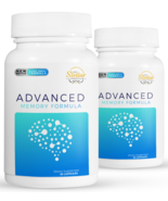 2 Pack Advanced Memory Formula, helps memory attention &amp; focus-60 Capsul... - $1,322.88 MXN