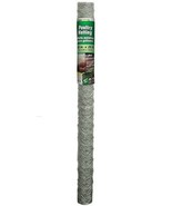 36&quot; x 25&#39;, 2&quot; Mesh, Galvanized Poultry Netting, 20 Gauge 550988 - $532.18 MXN