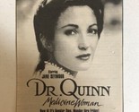 Dr Quinn Medicine Woman Tv Guide Print Ad Jane Seymour TPA23 - $5.93