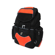 Grey or Orange Nylon Deluxe Motorcycle Luggage Travel Touring Bag Sissyb... - €110,13 EUR