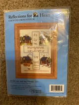Vintage Candamar Designs &quot;As for Me and My House&quot; #5097 5&quot;x7&quot; Cross Stitch Kit - £6.14 GBP