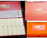 GAME Domino By Cardinal 28 Dominoes Set Double Six 6-6 In Vinyl Case See... - $10.00