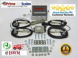 Floor Scale Kit Livestock Stock Kit Build Your Own Scale Load Cells 2,500 lb - £465.19 GBP