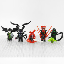 Ninjago Mr. E Morro The Omega The Skull Sorcerer Fangtom 5pcs Minifigure... - £11.78 GBP