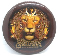 Santana - Music From The Heart Collector&#39;s Magnet  3 Inch Round  - £4.77 GBP