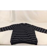 Eddie Bauer Stretch Pima Cotton Sweater Men&#39;s XL Pima Cotton Mix Blue 50651 - $376.24 MXN