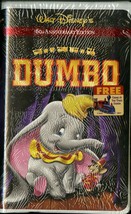 Dumbo 60TH Anniversary Edition Vhs Plus Casey Jr Toy Train Disney Video New - £7.97 GBP