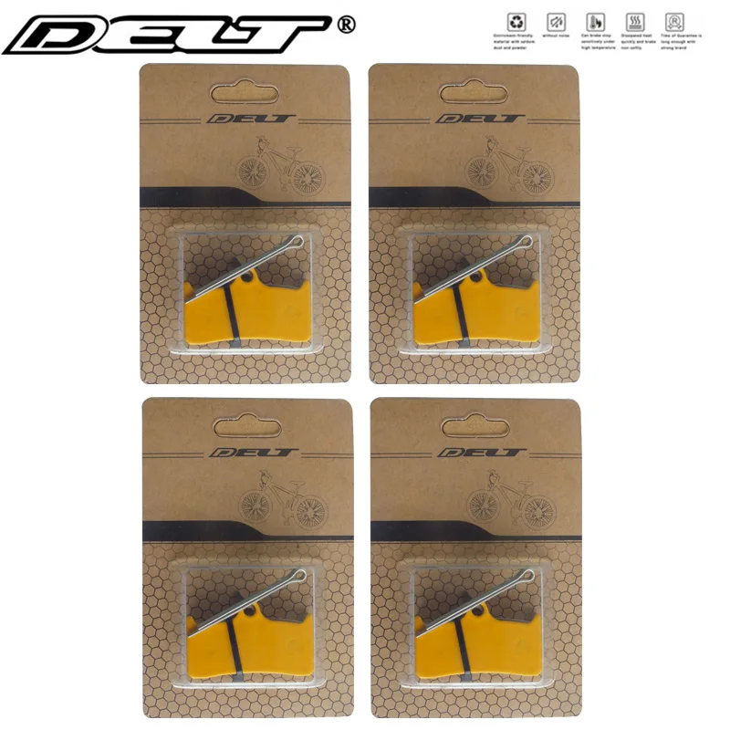 4 Pair Ceics Bicycle Disc Ke Pads For Shimano Deore M755 M756 Hope Mono M4 E-BIK - £97.91 GBP