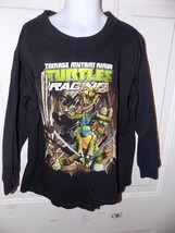 Teenage Mutant Ninja Turtles Nascar Racing Long Sleeve T-Shirt Size S Boy&#39;s EUC - £11.49 GBP