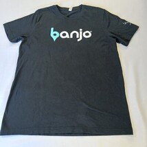 Banjo Park City Utah Men's Black Cotton Graphic T-Shirt Short Sleeve Size Large image 11