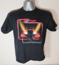 ZZ Top AUTHENTIC Tour Shirt Size S 2007 Eliminator Double-Sided &quot;Light &#39;... - $22.73