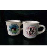 VTG Two (2) Lincoln Pilgrimage Springfield Illinois IL 1986 &amp; 1990 Cup Mugs - $207.36 MXN