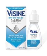 9/26 Visine Dry Eye Relief All Day Comfort Lubricant Eye Drops 0.5 fl. oz - $272.22 MXN