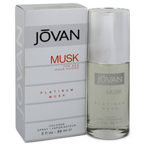 Jovan Platinum Musk Cologne By Spray 3 oz - $28.19