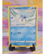 Pokemon TCG Brilliant Stars Card | Cubchoo 042/172 Common - $18.21 MXN