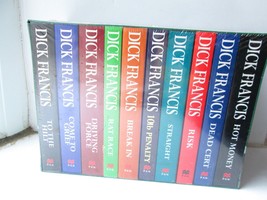 Dick Francis Boxed Set 1st Past The Post (10 Books Set) New Sealed 0AZ VTD - £48.47 GBP