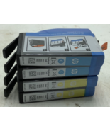 New Genuine HP 902 Cyan Yellow 4 Pack Inkjet Cartridges - $13.09