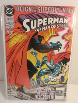 DC Comics Superman The Man of Steel Reign of the Supermen! Issue 24 Aug 1993 - £5.74 GBP