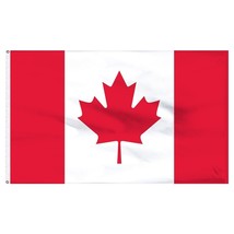 2x3 Canada Canadian Flag 2&#39;x3&#39; House Banner grommets super polyester - £3.51 GBP