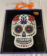 Day of the Dead Tote Bag Skull DotD Dias Muertas Black Halloween New - $9.90