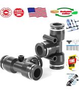 Effortless Installation Black Tee Push to Connect Fittings, 10-Pack for ... - $280.49 MXN