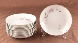 *Vintage Mikasa Fine China Primrose 7.5” 12 Piece Bowl Set with Platinum... - €76,58 EUR