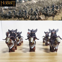 20PCS Lord Of The Rings The Hobbit Azog Horned sheep Knight Dwarf Minifi... - $29.99