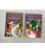 The Simpsons Christmas &amp; The Simpson Christmas 2 LOT DVDs 2003/2004 - £9.34 GBP