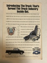 1993 Chevy S Series Truck Vintage Print Ad Advertisement  pa31 - £6.10 GBP