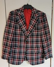 Vintage Mens S? Di Angelo de Monza Lou Seiken&#39;s Multicolor 2-Button Sport Coat - £23.00 GBP