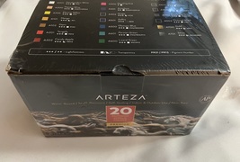 ARTEZA Outdoor Acrylic Paint, Set of 20 Colors/Tubes 59 ml, 2 oz. - £36.87 GBP