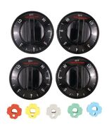 Range Kleen 8114 Electric Range Knobs, Black - $558.01 MXN